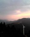 高野龍神スカイラインで朝日